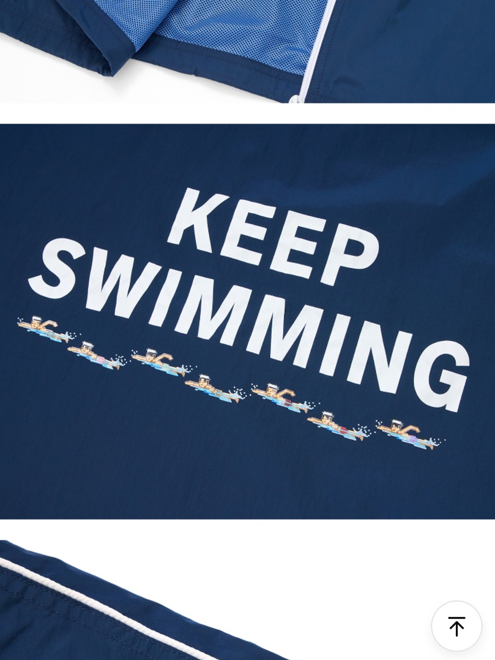 bts swim wind jacket (korea exclusive version) - Picture 2 of 4
